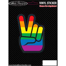 Sticker Peace Finger, Vinyl, , scaau_hi-res