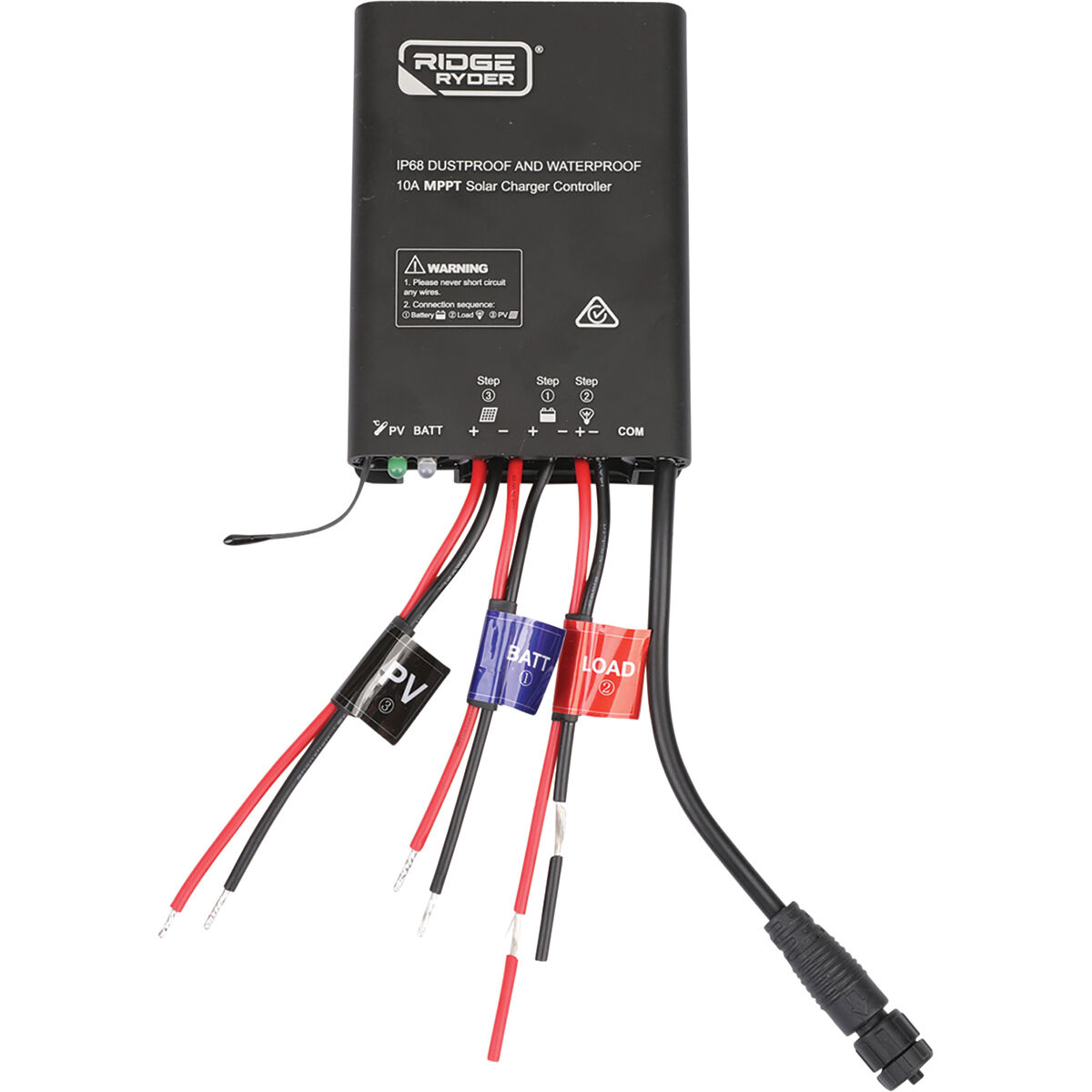 Ridge Ryder Solar Charge Controller 10 AMP MPPT Supercheap Auto