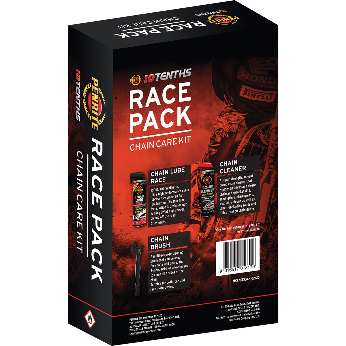 Penrite 10 Tenths Chain Care Pack Race, , scaau_hi-res