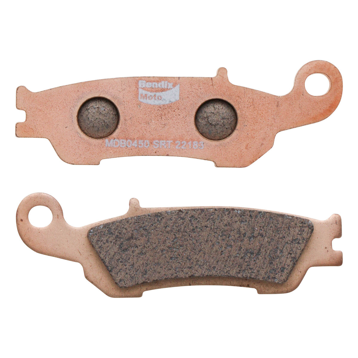Bendix Street Road Track Motorcycle Disc Brake Pads - MDB0450-SRT, , scaau_hi-res