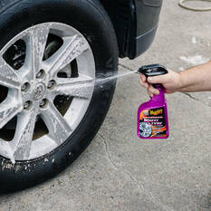 Meguiar's Hot Rims Wheel & Tyre Cleaner 709mL, , scaau_hi-res
