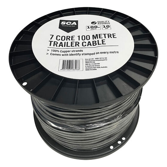 SCA Trailer Cable 7 Core Per Metre, , scaau_hi-res