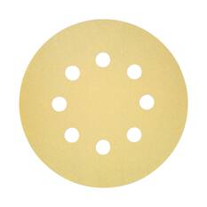 SIA Abrasives 125mm Sanding Disc, 1944 Series, 8 Hole, 60 Grit, 50 Pack, , scaau_hi-res