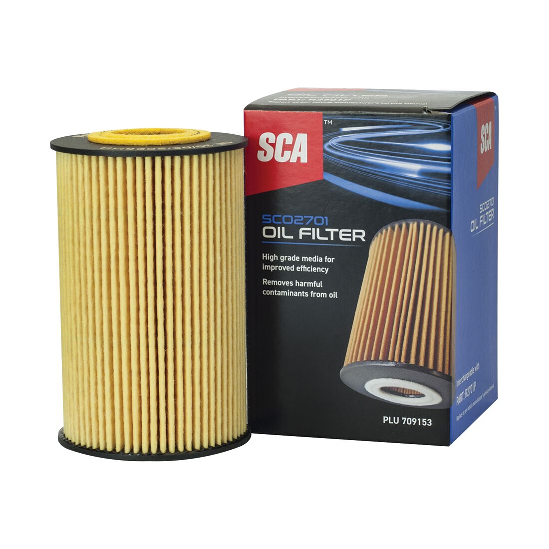 SCA Oil Filter SCO2701 (Interchangeable with R2701P), , scaau_hi-res