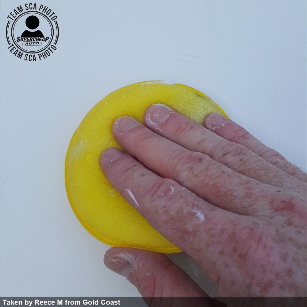 SCA Foam Applicator Pads 4 Pack Supercheap Auto