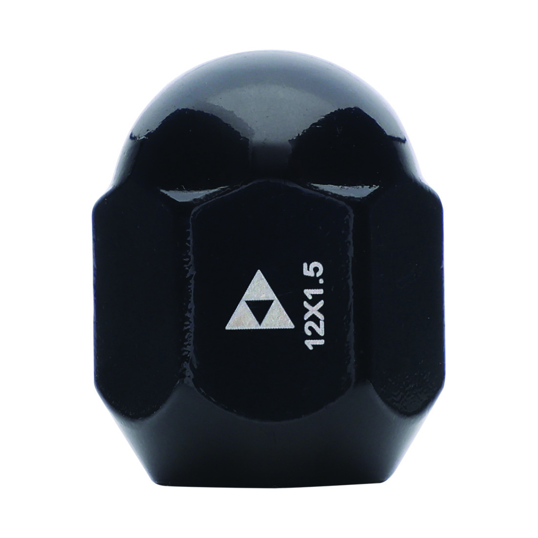 Tridon Wheel Nuts M12x1.5. Tapered Seat. 21mm Hex. Black Finish, , scaau_hi-res