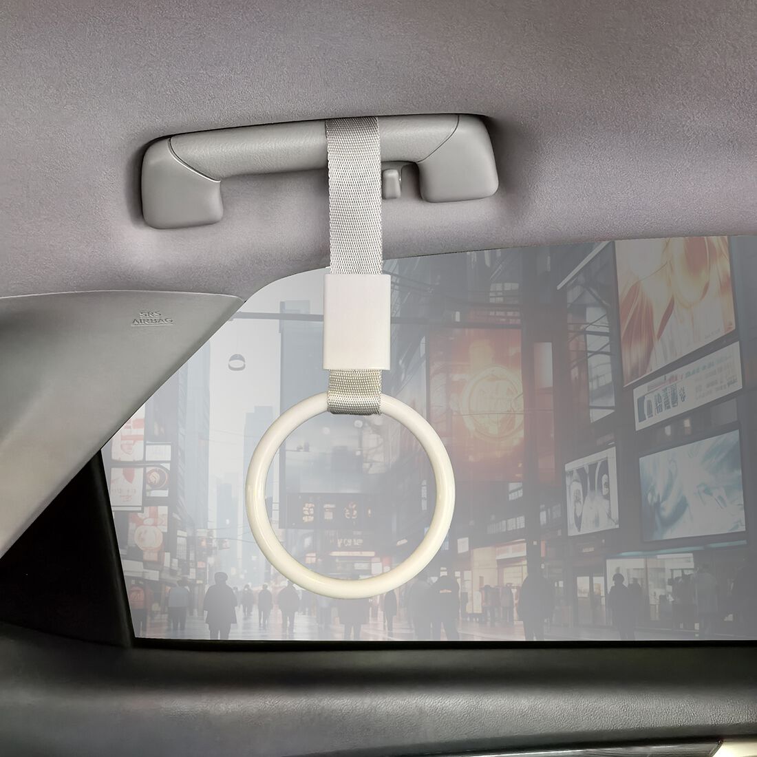 JDM Tsurikawa Circle - White, , scaau_hi-res