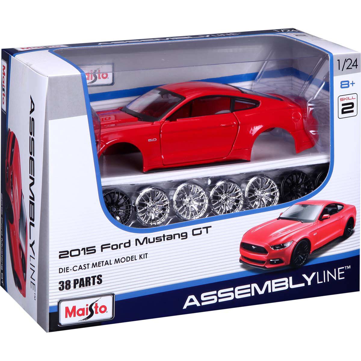 2015 ford mustang diecast model