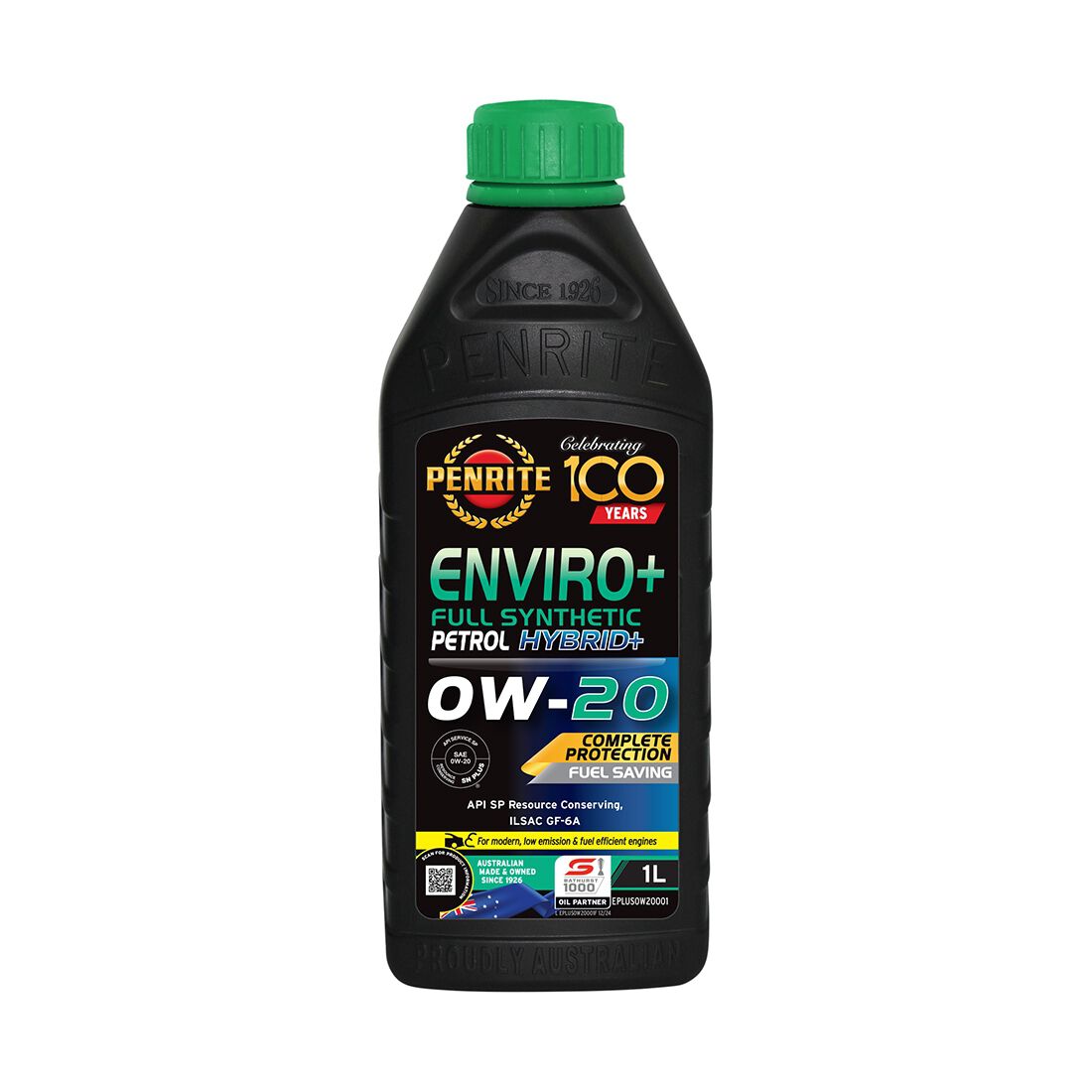 Penrite Enviro+ Engine Oil - 0W-20, 1 Litre, , scaau_hi-res