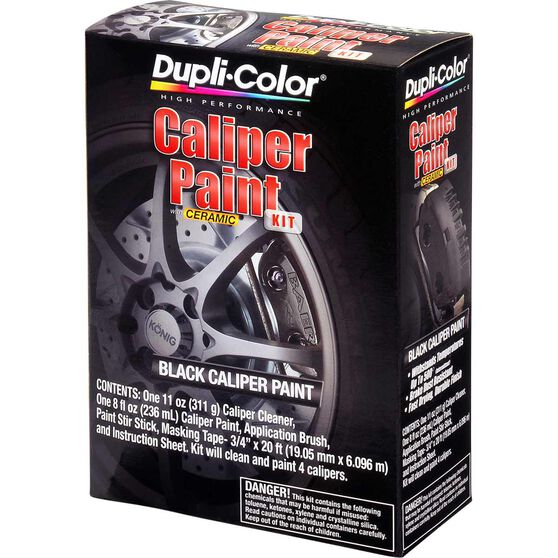 Caliper Paint Kit Black Supercheap Auto