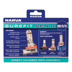 Narva Surefit LED Headlight Globes H8/9/11, , scaau_hi-res