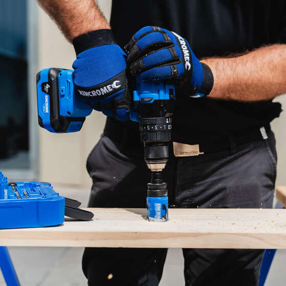 Kincrome PT18 18V 3 Piece Brushless Drill, Driver & Grinder Kit 4.0Ah, , scaau_hi-res