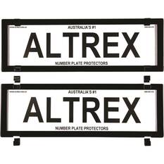 Altrex Number Plate Protector - 5 Figure Slimline Clear 5VSNL, , scaau_hi-res