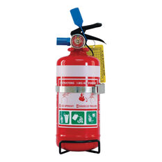 SCA Fire Extinguisher 1kg Vehicle & Home Metal Mounting Bracket, , scaau_hi-res