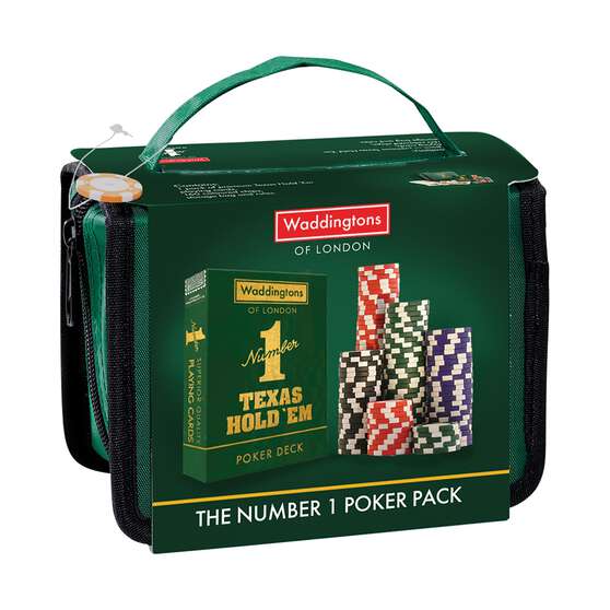 Waddingtons Travel Poker Set, , scaau_hi-res