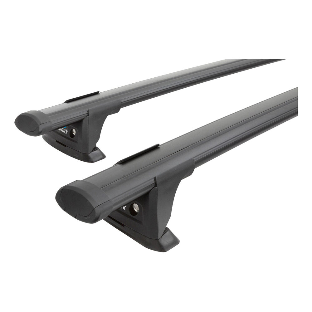 Prorack Aero Bar Roof Racks Pair 1200mm S16B Black Supercheap Auto