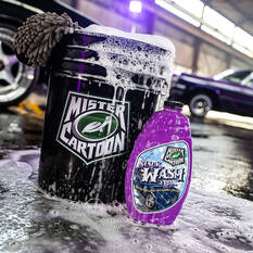 Turtle Wax x Mister Cartoon Wash & Wax Slick 1.42 Litre, , scaau_hi-res