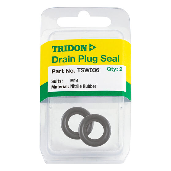 Tridon Oil Drain Plug Washer Pair TSW036, , scaau_hi-res