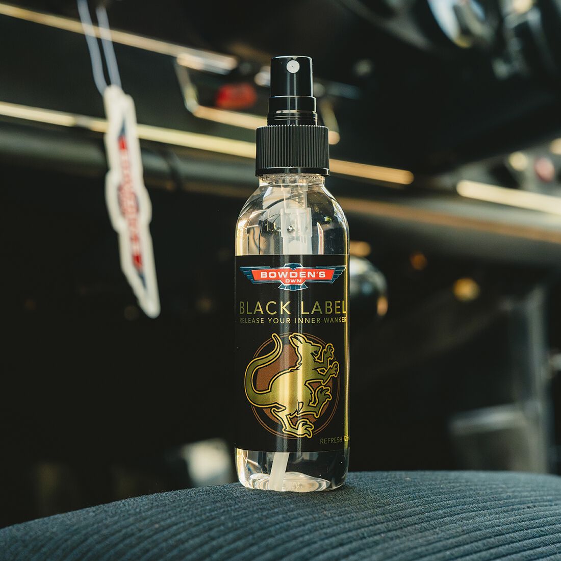 Bowden's Own Spray Air Freshener - Black Label 125mL, , scaau_hi-res