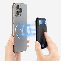 Cabin Crew 5-card Flip Fold MAG Wallet Black, , scaau_hi-res