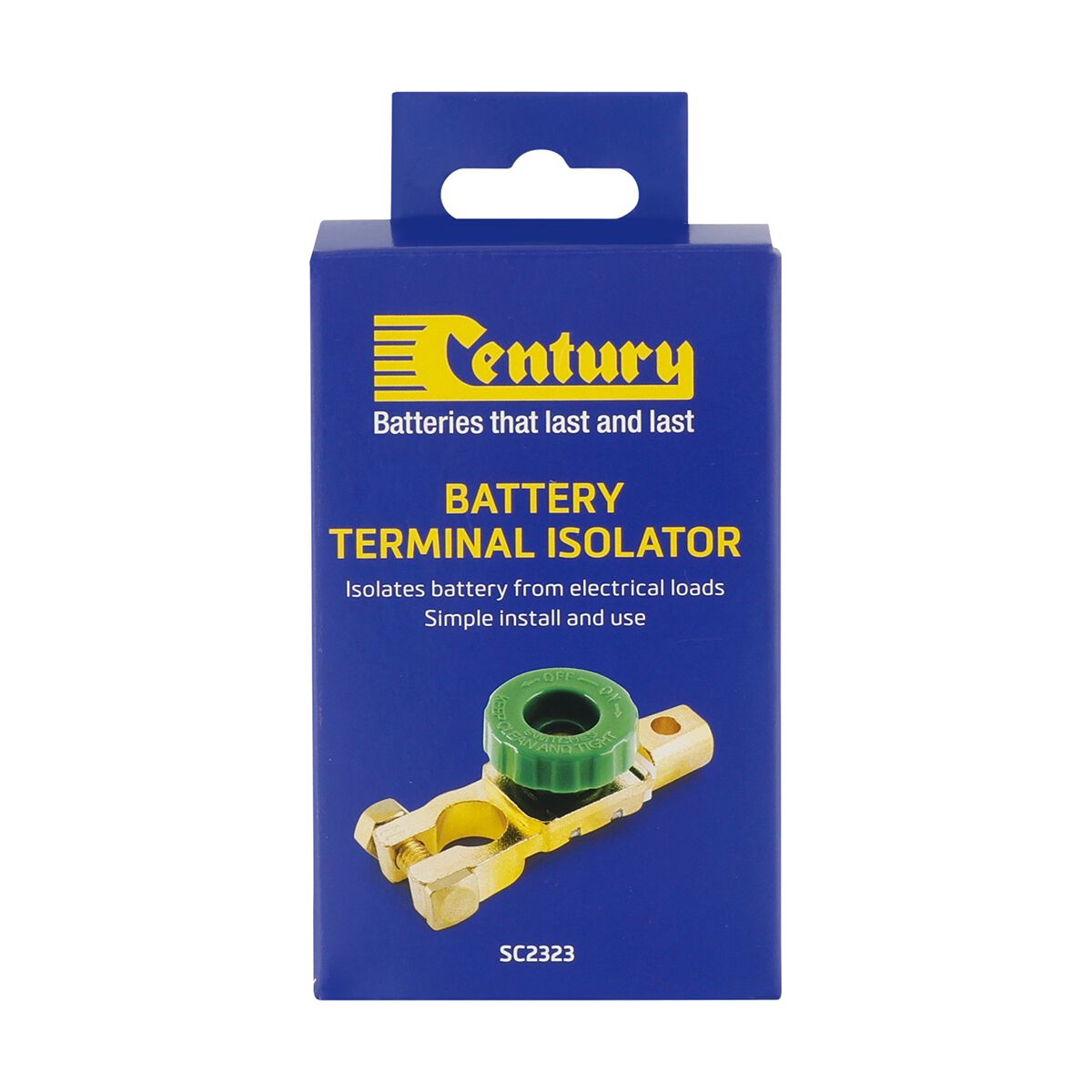 Century Battery Terminal Isolator Master, Negative, , scaau_hi-res