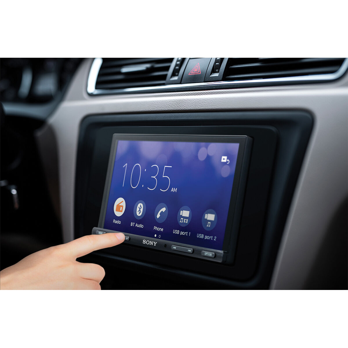 Sony XAV-AX5500 Double DIN Apple CarPlay & Android&trade; Auto Head Unit, , scaau_hi-res