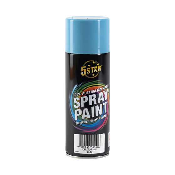 5 Star Enamel Spray Paint Creation Blue 250g, , scaau_hi-res