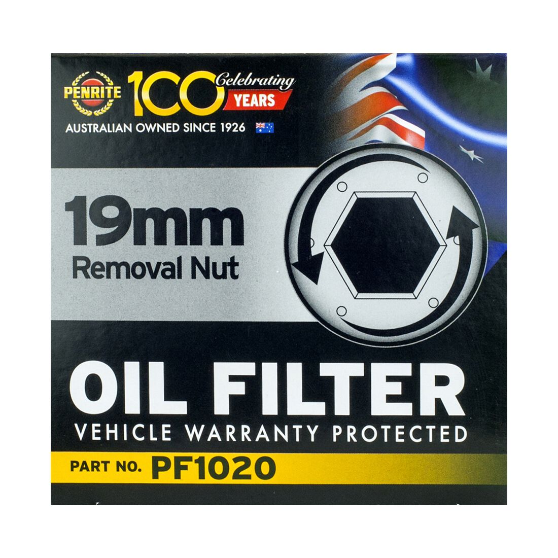 Penrite Oil Filter PF1020 (Interchangeable with Z89A), , scaau_hi-res