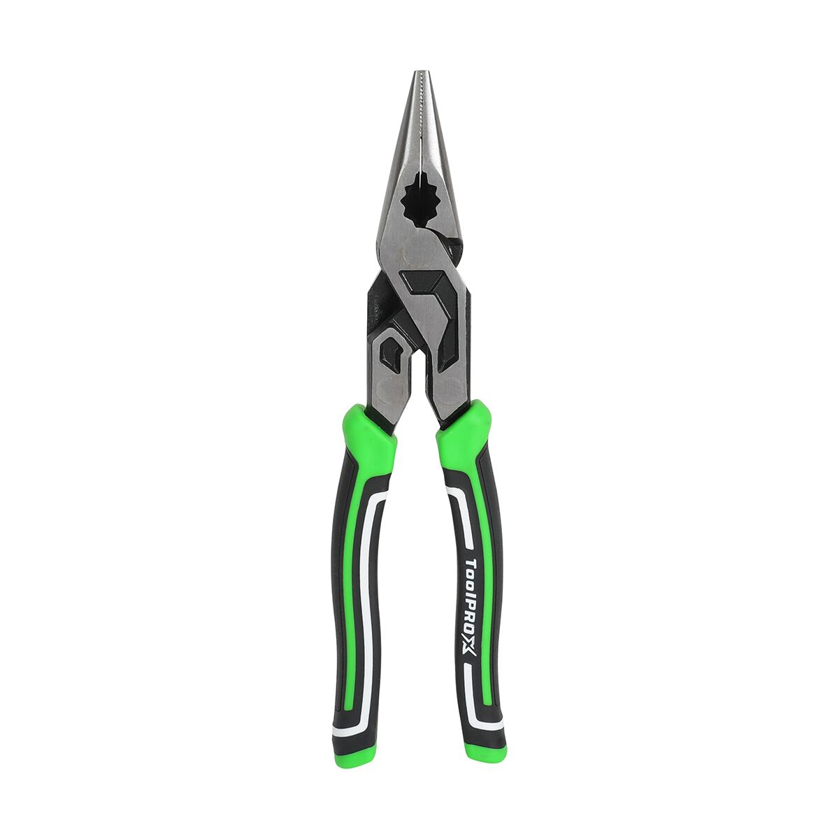 ToolPRO-X Pliers Double Leverage Long Nose 200mm, , scaau_hi-res