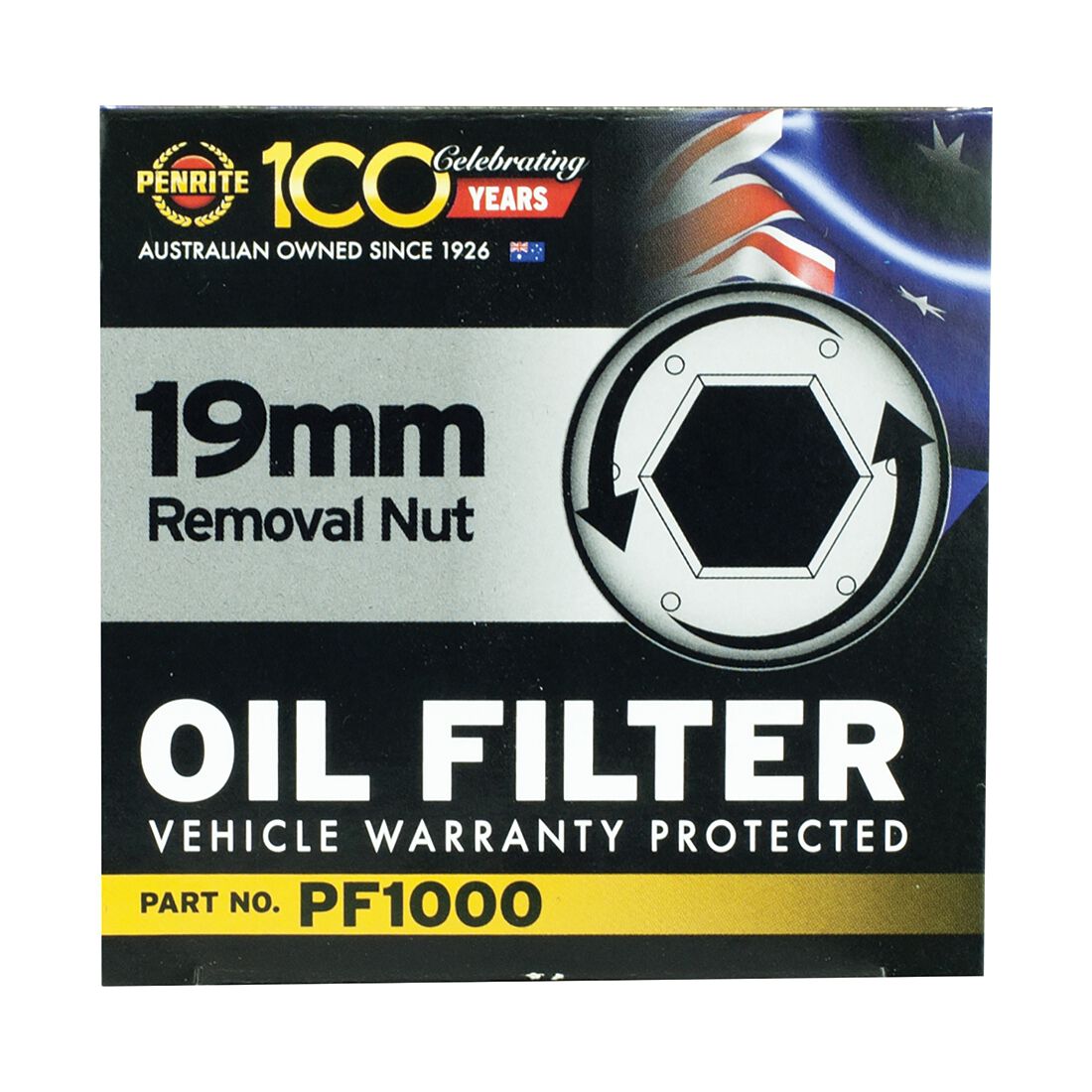 Penrite Oil Filter PF1000 (Interchangeable with Z418), , scaau_hi-res