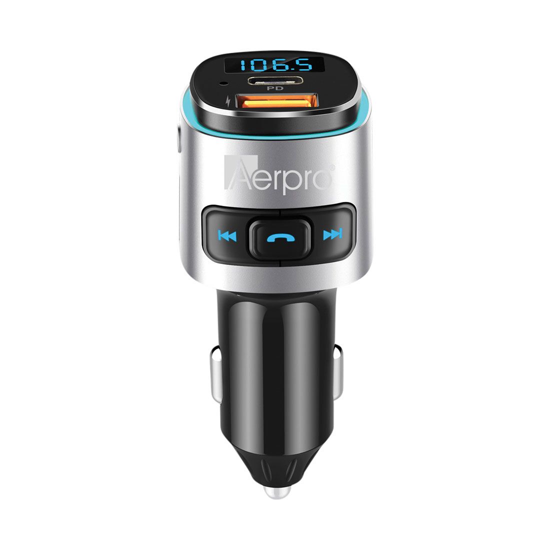 Aerpro Bluetooth FM Transmitter and USB Charger, , scaau_hi-res