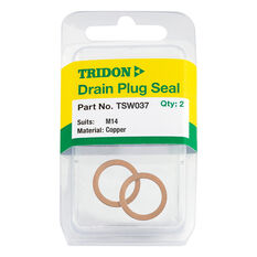 Tridon Oil Drain Plug Washer Pair TSW037, , scaau_hi-res