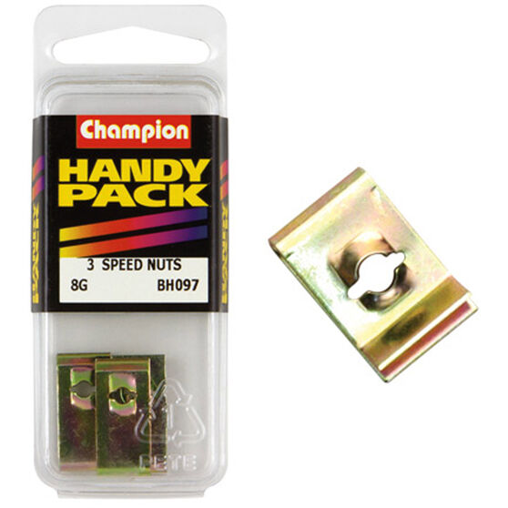 Champion Speed Nuts (Clips) - 8G, BH097, Handy Pack, , scaau_hi-res