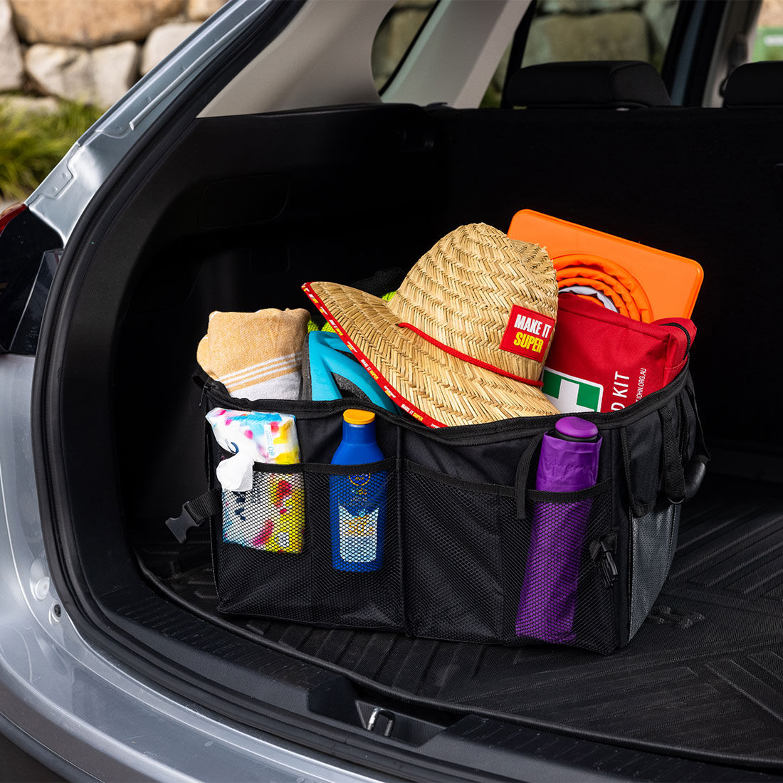 Cabin Crew Repreve Double Boot Organiser Black, , scaau_hi-res