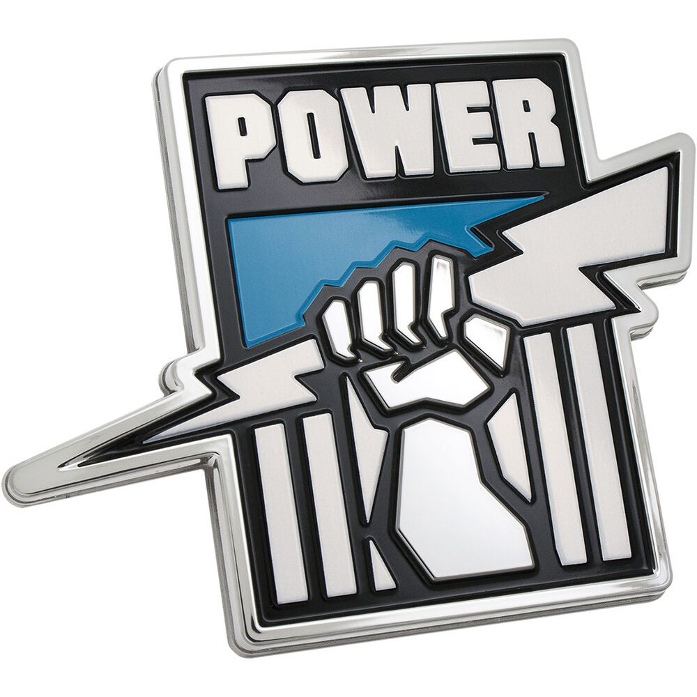 Port Adelaide Afl Supporter Logo 3d Chrome Finish Supercheap Auto