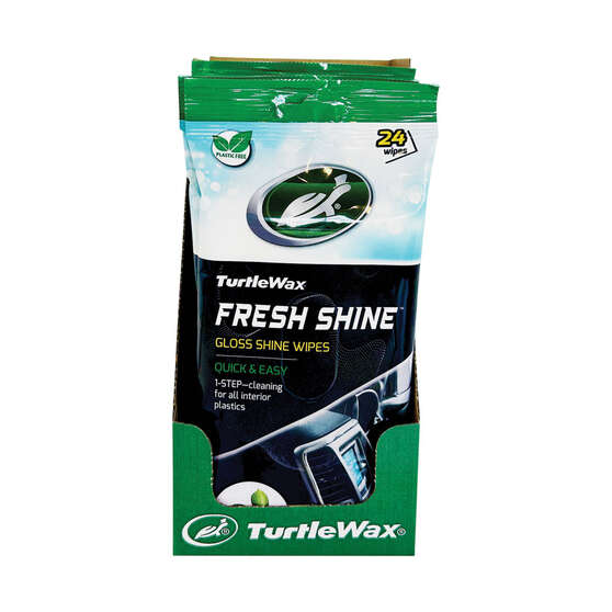 Turtle Wax Fresh Shine Gloss Wipes 24 Pack, , scaau_hi-res