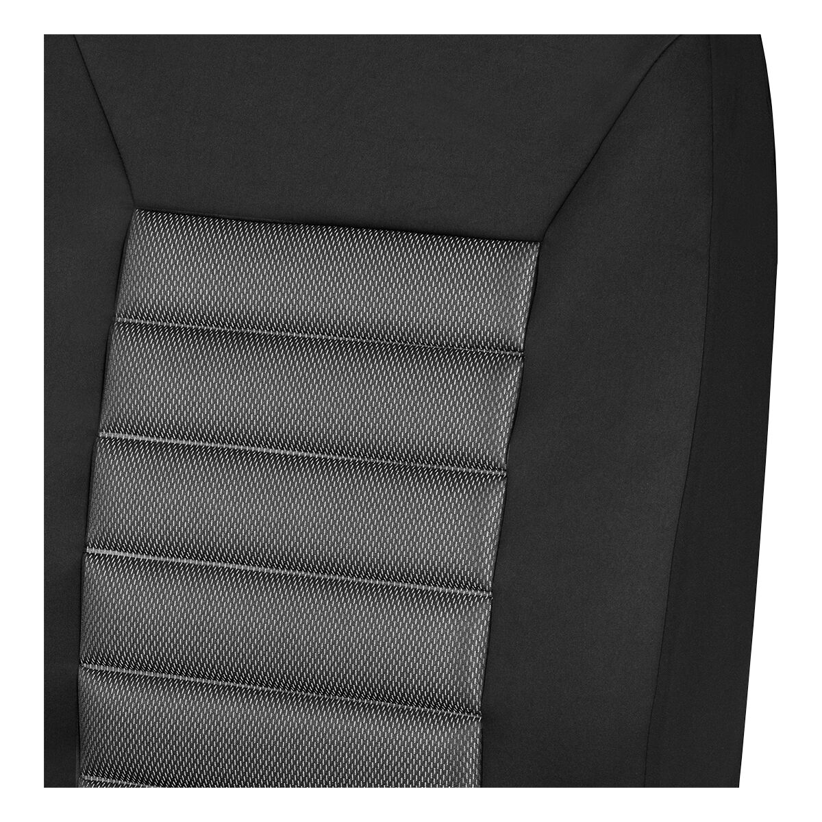 SCA Memory Foam Seat Covers Black Adjustable Headrests Airbag Compatible, , scaau_hi-res