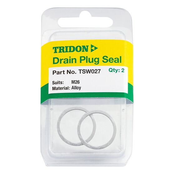 Tridon Oil Drain Plug Washer Pair TSW027, , scaau_hi-res