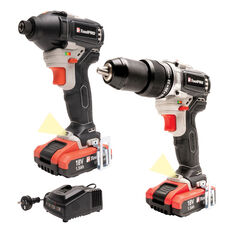 ToolPRO 18V Drill Driver & Impact Driver Kit, , scaau_hi-res