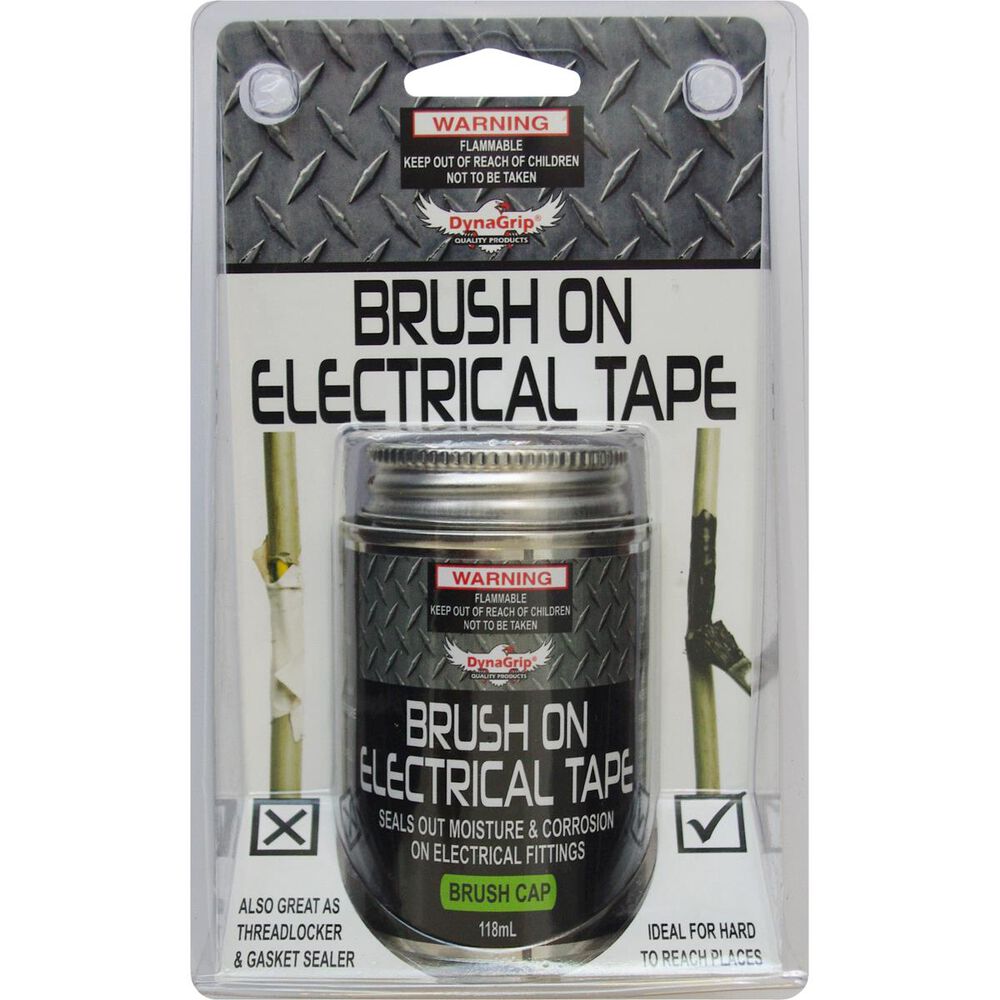 DynaGrip Brush On Electrical Tape 118mL Supercheap Auto