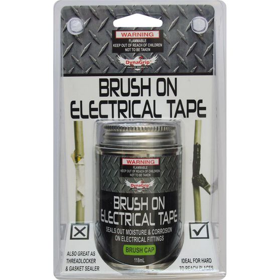 DynaGrip Brush On Electrical Tape - 118mL, , scaau_hi-res