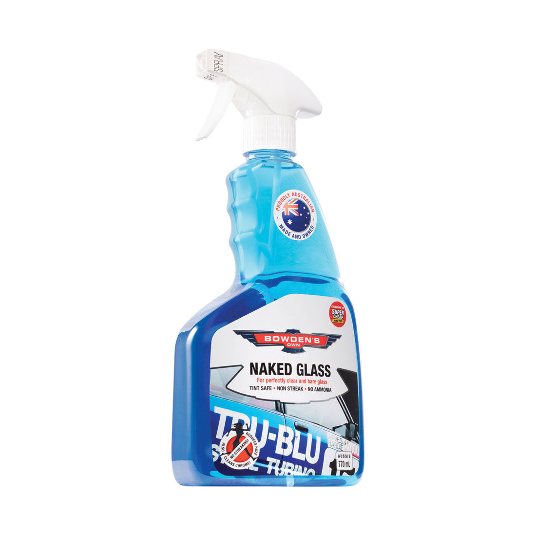 Bowden's Own Naked Glass Cleaner 770ml, , scaau_hi-res