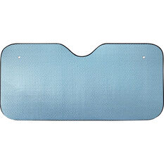 SCA Tall Bubble Sunshade Matte Blue Accordion Front, , scaau_hi-res