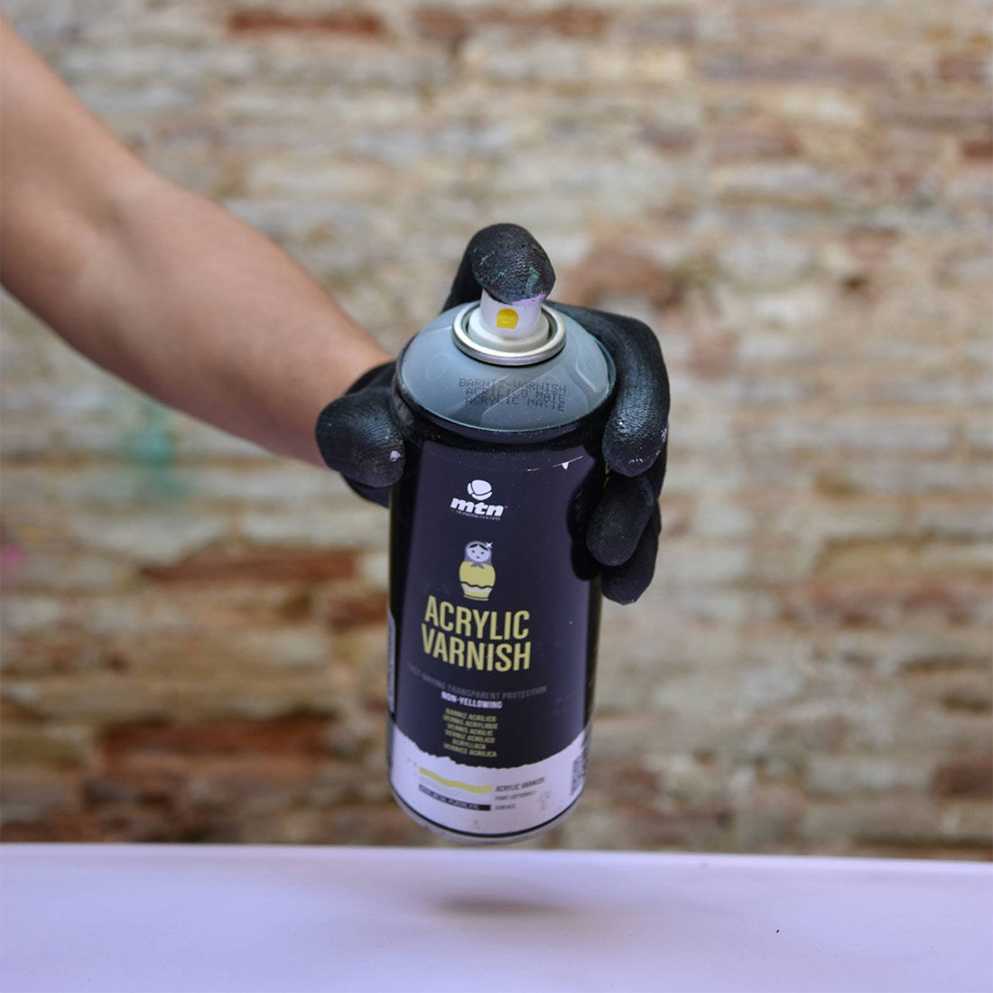 MTN Pro Acrylic Clear Coat Satin Spray Paint 400mL, , scaau_hi-res