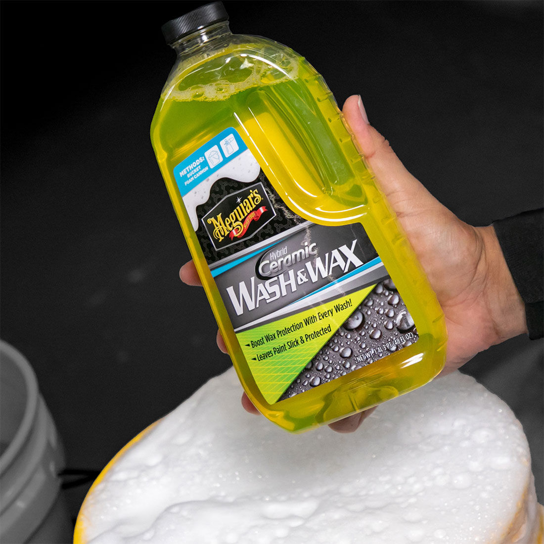 Meguiar's Hybrid Ceramic Wash & Wax 1.4 Litres, , scaau_hi-res