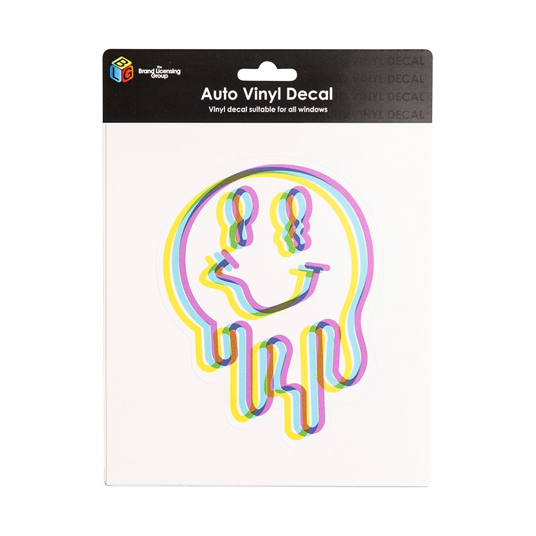 Vinyl Sticker Melting Smile, , scaau_hi-res