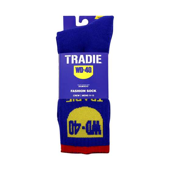 Tradie WD-40 Socks Size 11-13, , scaau_hi-res