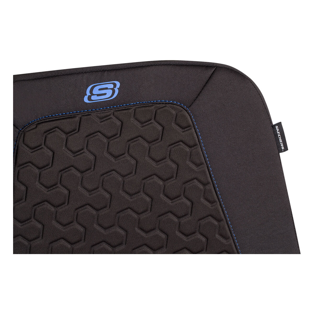 Skechers Gel Memory Foam Seat Cushion Black Blue Supercheap Auto