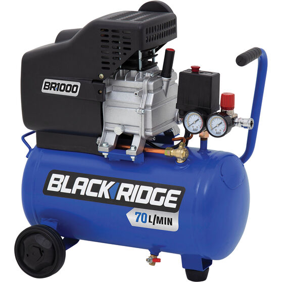 Blackridge Air Compressor 2HP Direct Drive 21 Litre tank Supercheap Auto