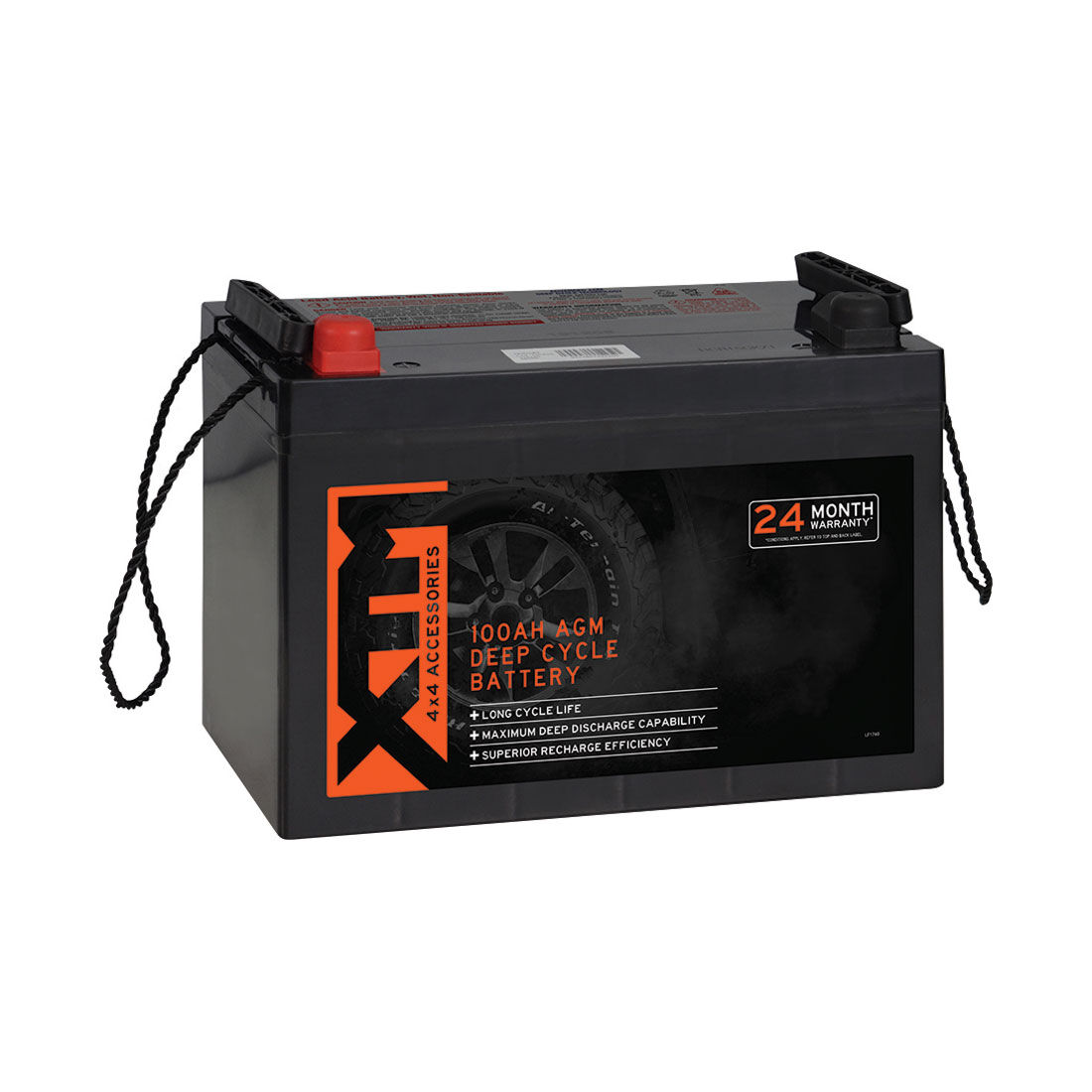 XTM Deep Cycle Battery DC12-100 AGM, , scaau_hi-res